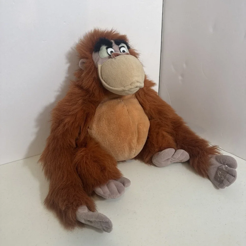 Disney Jungle‎ Book King Louie Plush Stuffed Animal Toy Figure Vintage Large 15